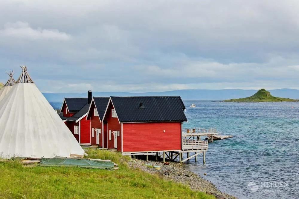 Camping in Norwegen - Hier in Mageroeya