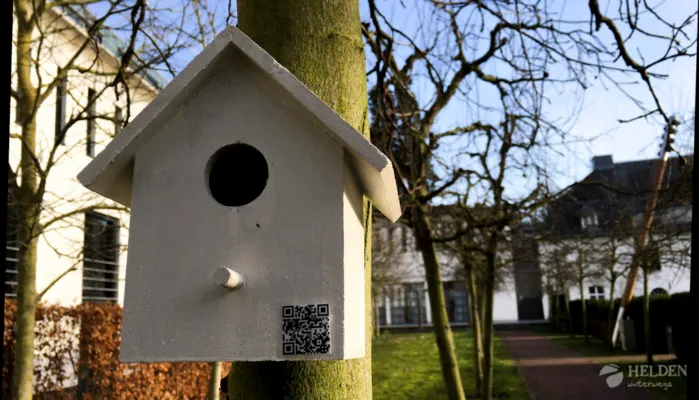 Vogelhäusschen im Park vom Schloss Vaeshartelt