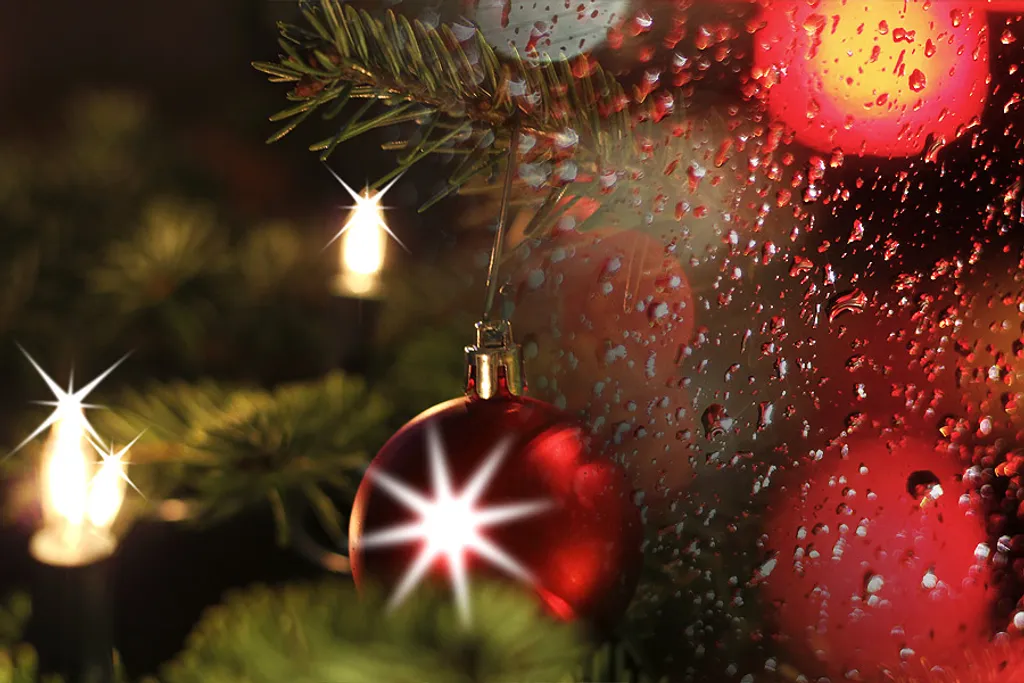 Nasse weihnachtliche Romantik in Trier